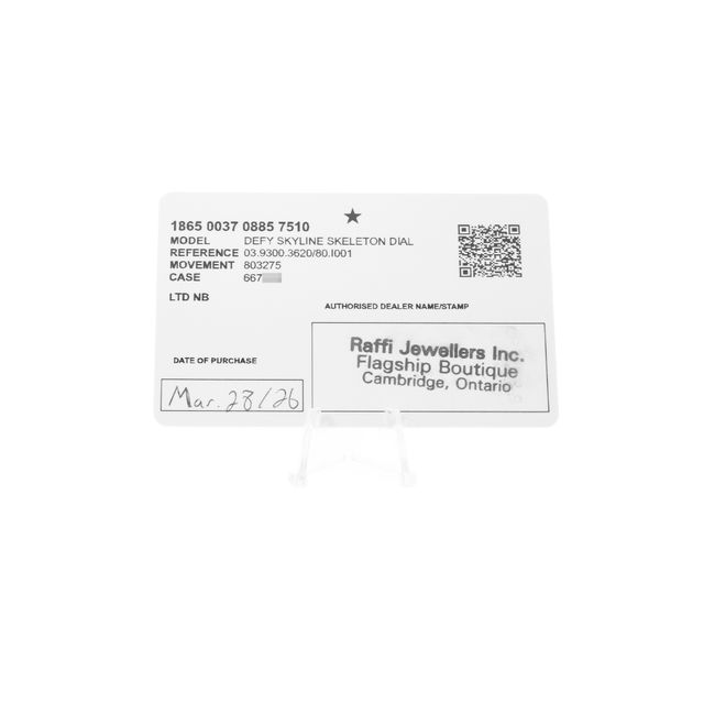 Zenith Defy 03.9300.3620/80.1001 Image 3